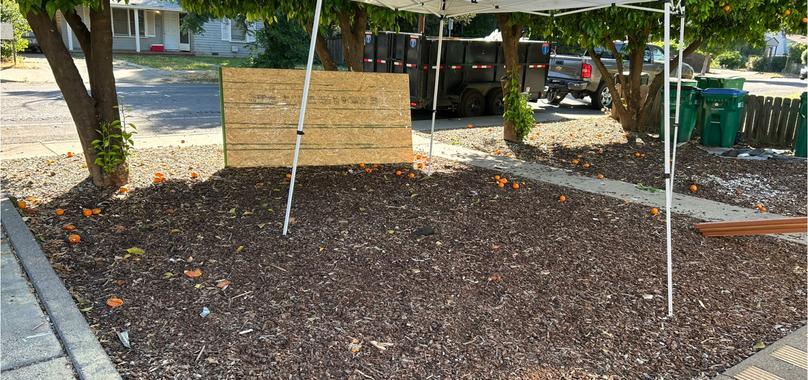 After: Construction Debris Removal in Cohasset