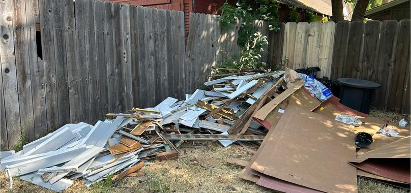 Before: Construction Debris Removal in Hamilton City