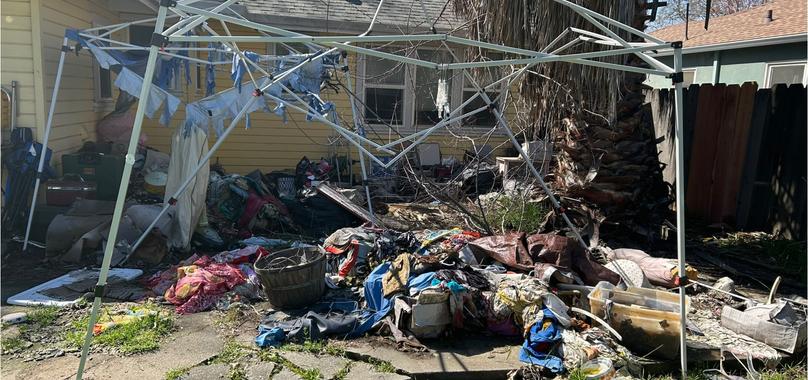 Before: Estate Cleanout in Oroville