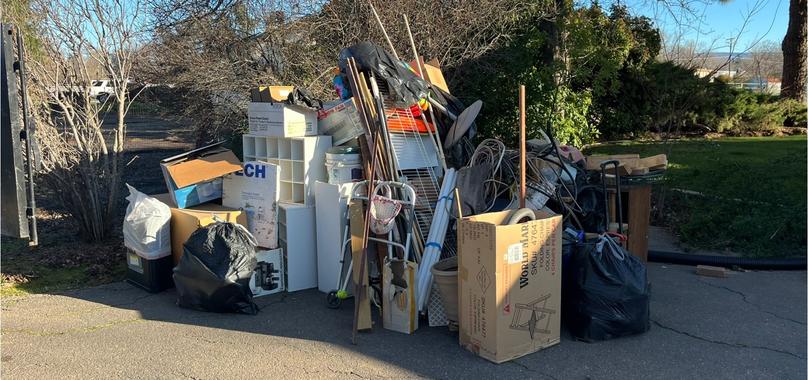 Before: Junk Removal in Oroville