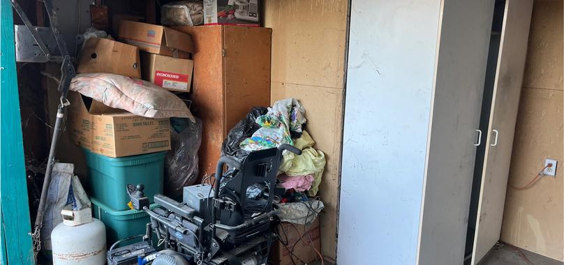 Before: Appliance Removal in Cohasset