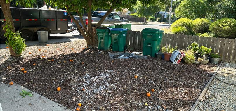 After: Construction Debris Removal in Corning