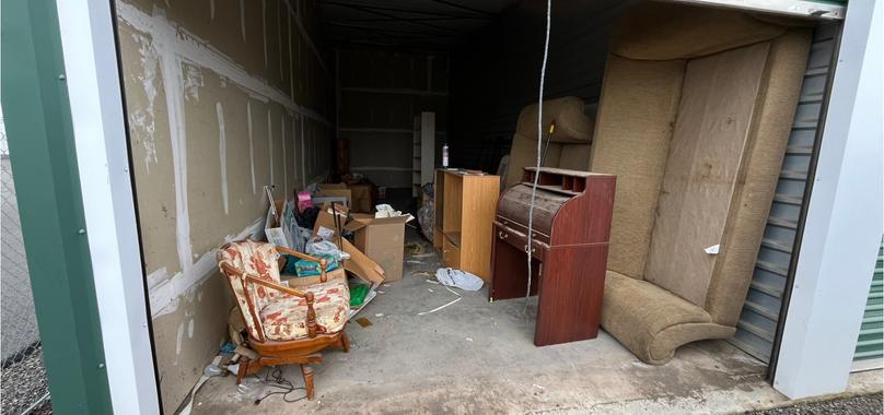 Before: Storage Unit Cleanout in Chico