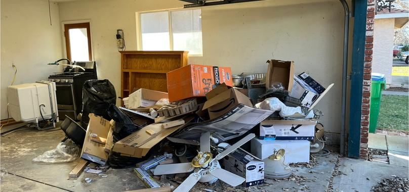 Before: Garage Cleanout in Orland