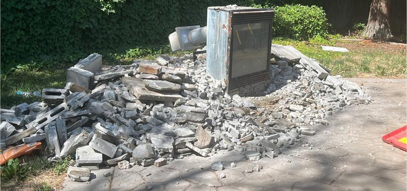 Before: Construction Debris Removal in Paradise