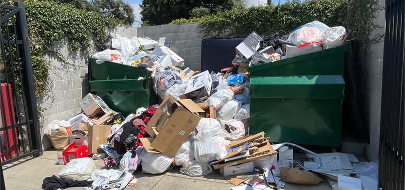 Before: Commercial Junk Removal in Oroville