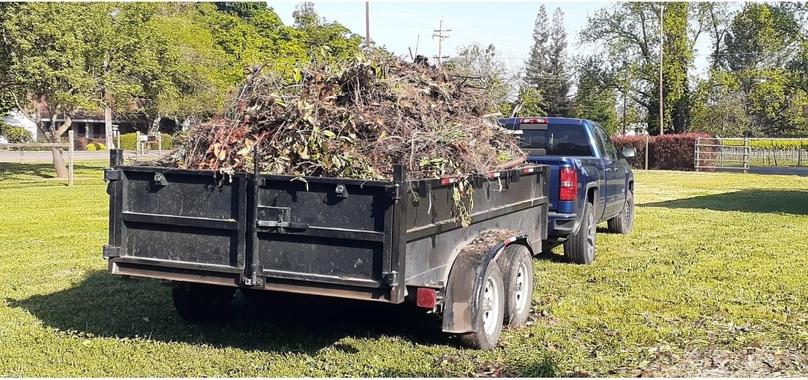 After: Yard Waste Haul in Durham